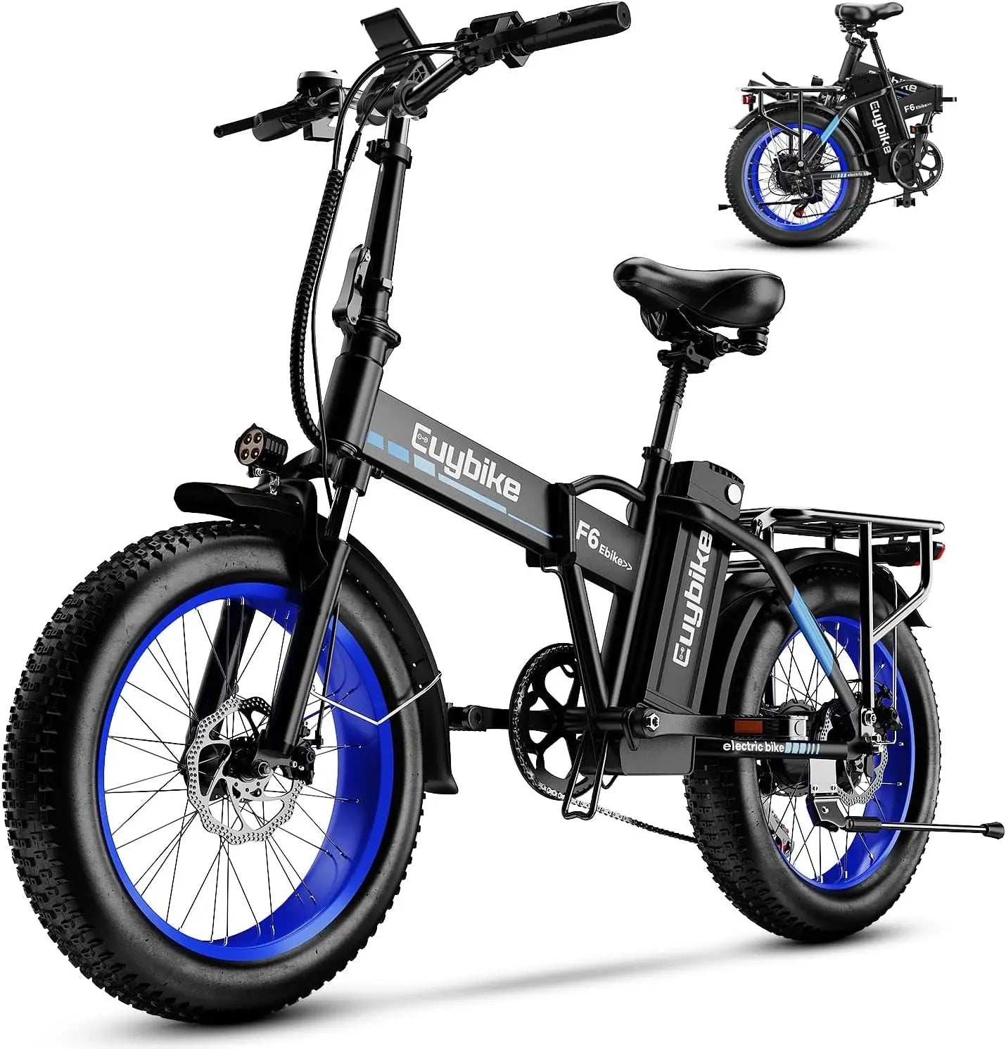 Euybike 1000W Folding Electric Bike