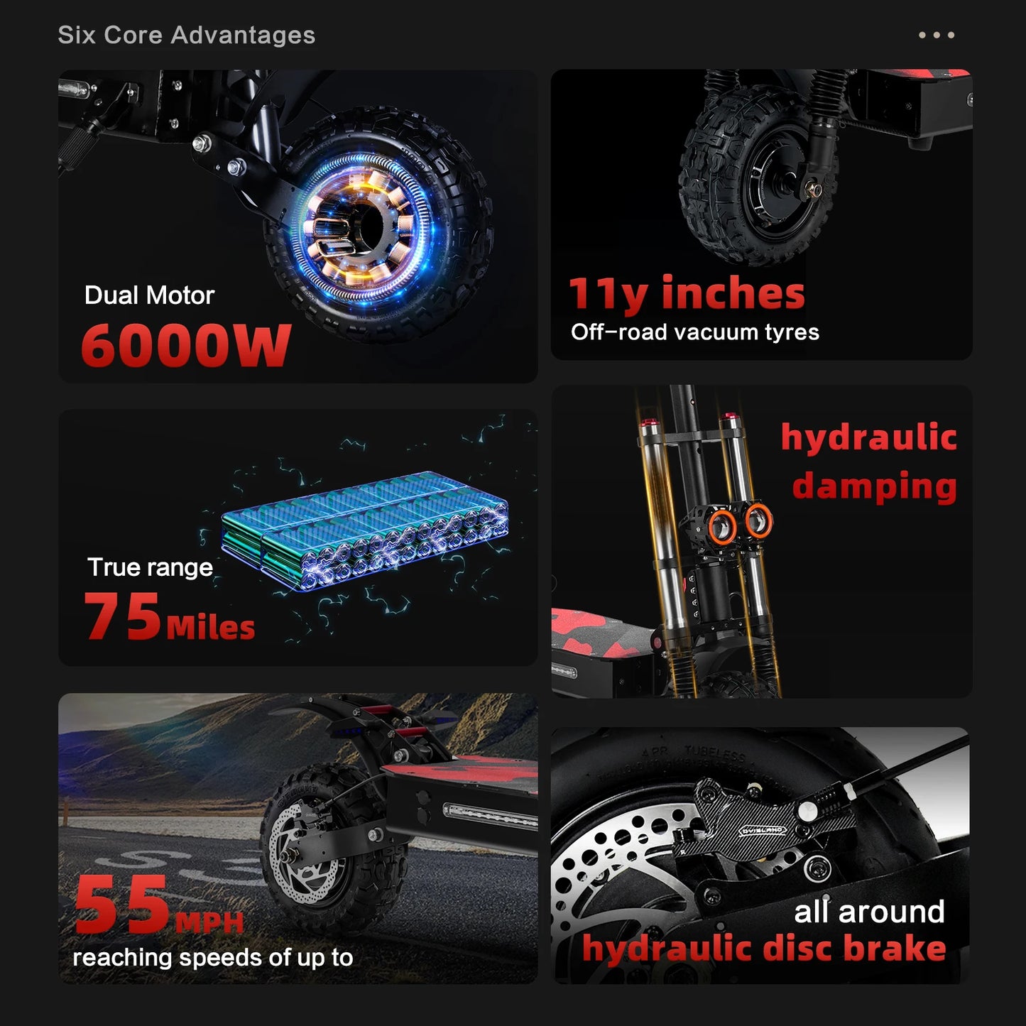 BOYUEDA Electric Scooter