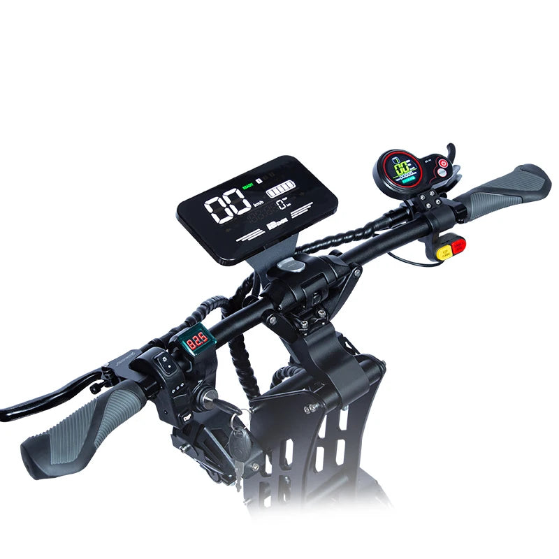 13 inch Street Tire Dual Motor Folding Electric Scooter