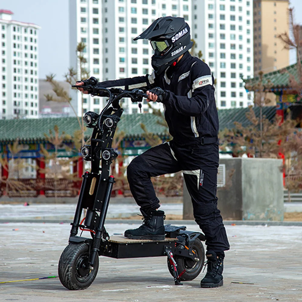 13 inch Street Tire Dual Motor Folding Electric Scooter
