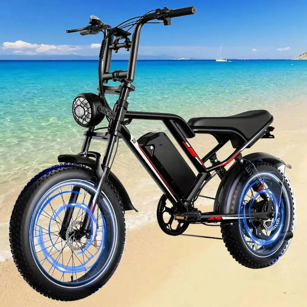 Electric Mountain Bike - Up To 44Miles 19MPH
