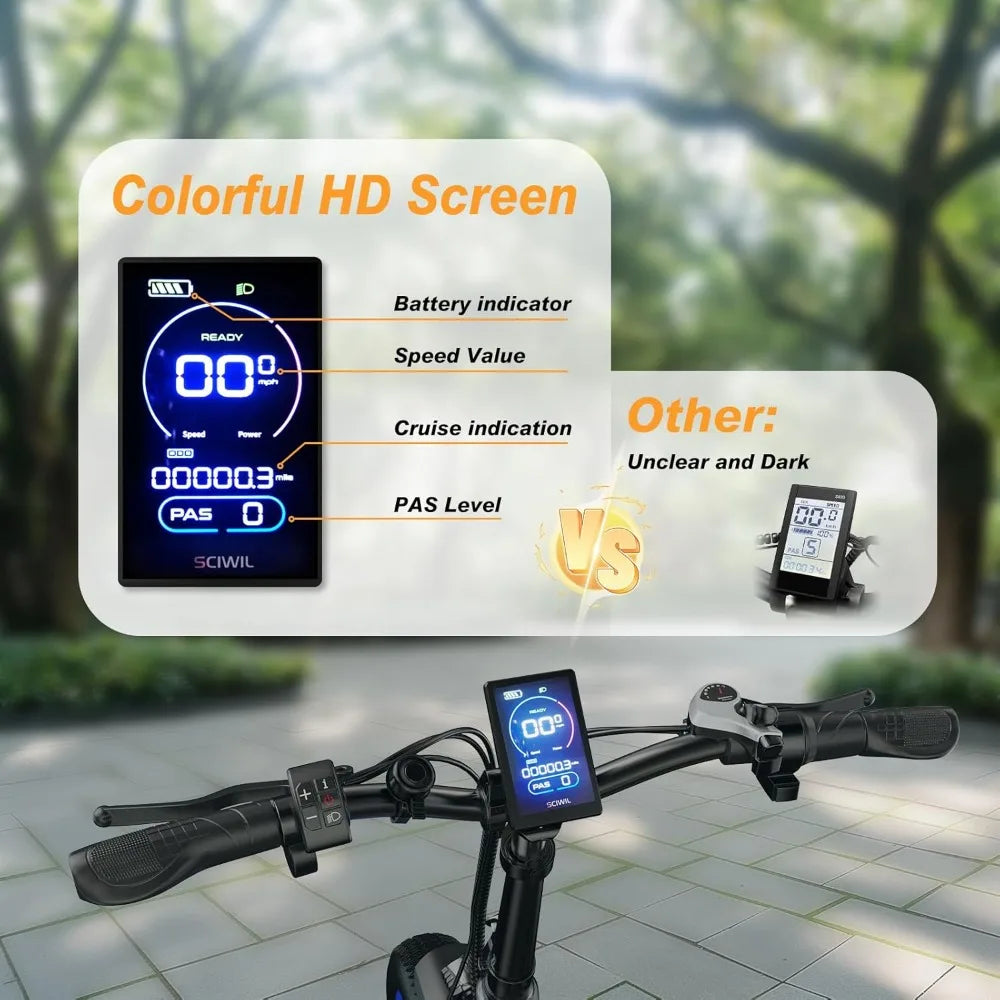 Euybike 1000W Folding Electric Bike