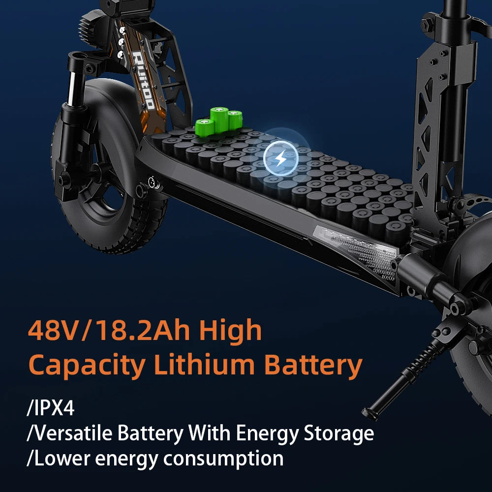 RuiToo RT6 1000W Powerful Electric Scooter