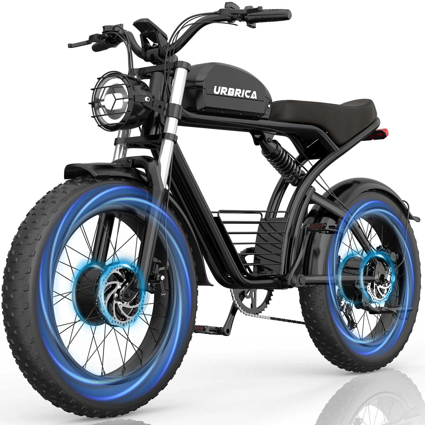 20" Fat Tire Dirt Bike Shamano 7-Speed Electric Bike
