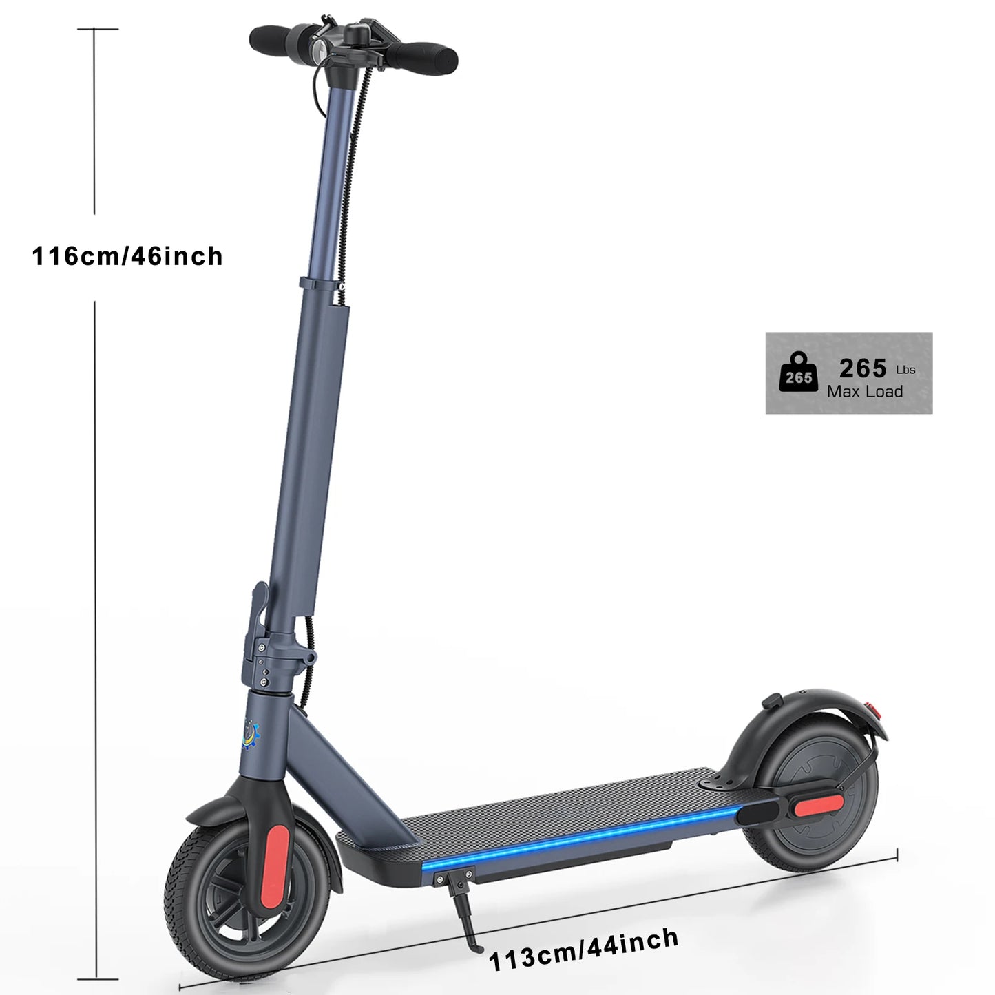 20 Mile Range 20 MPH Fast Folding Electric Scooter