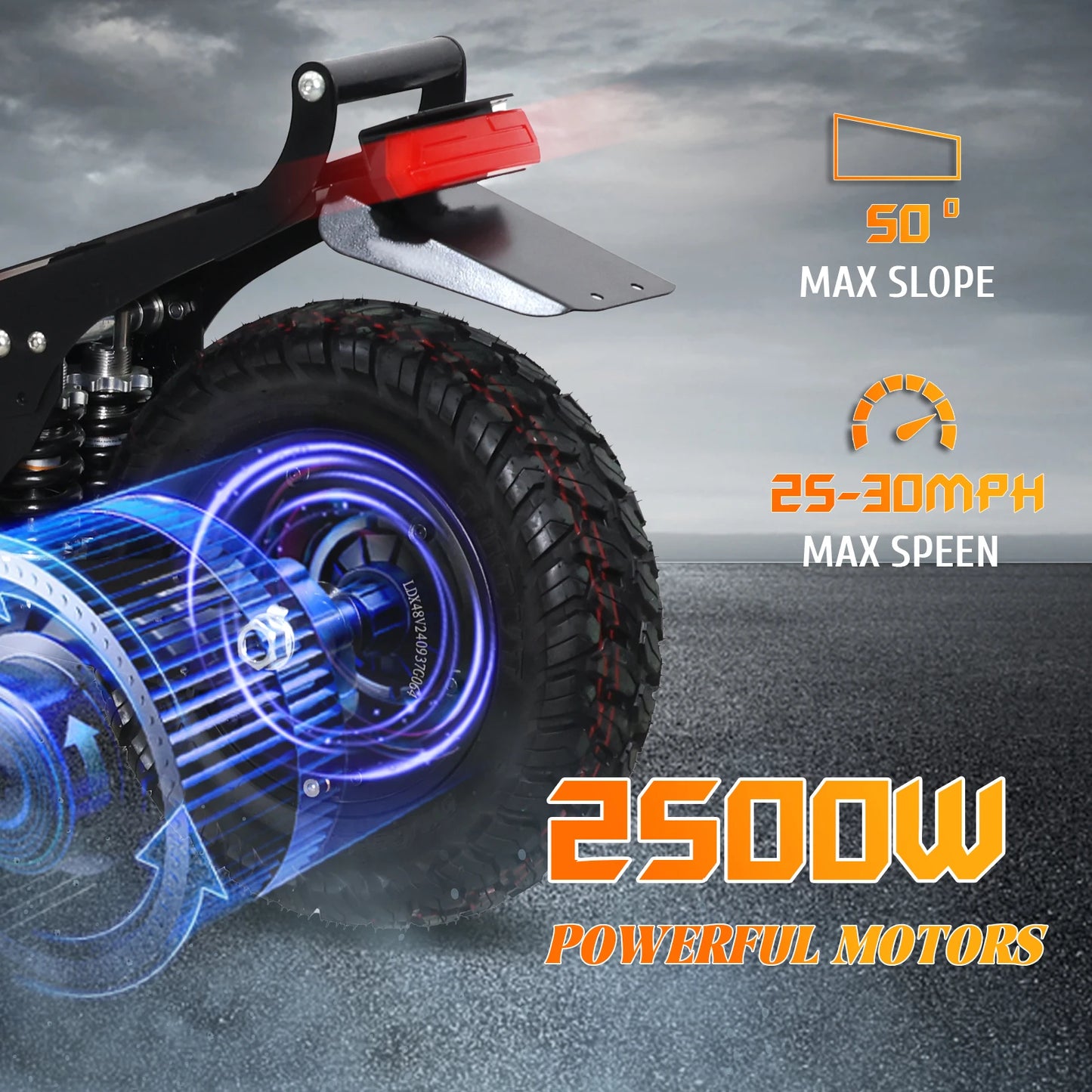 Arwibon Q30 2500W Adult Electric Scooter