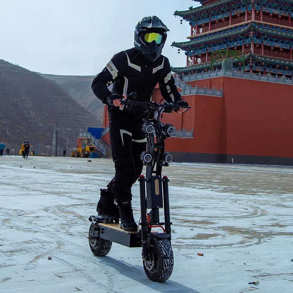 13 inch Street Tire Dual Motor Folding Electric Scooter
